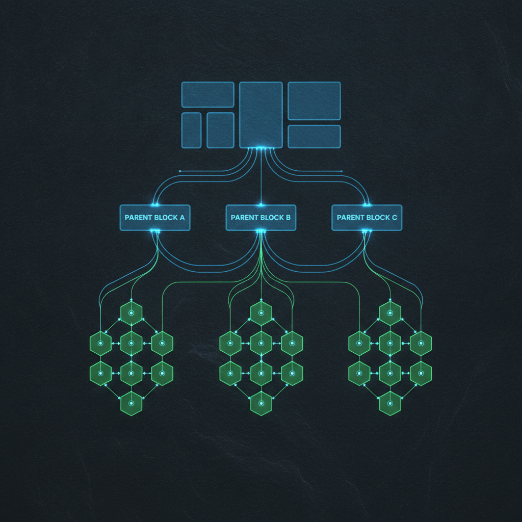 Diagram illustrating document chunking strategies for vector search and RAG pipelines.